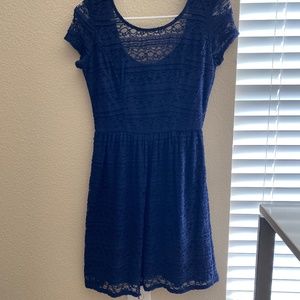 Speekless navy blue dress
